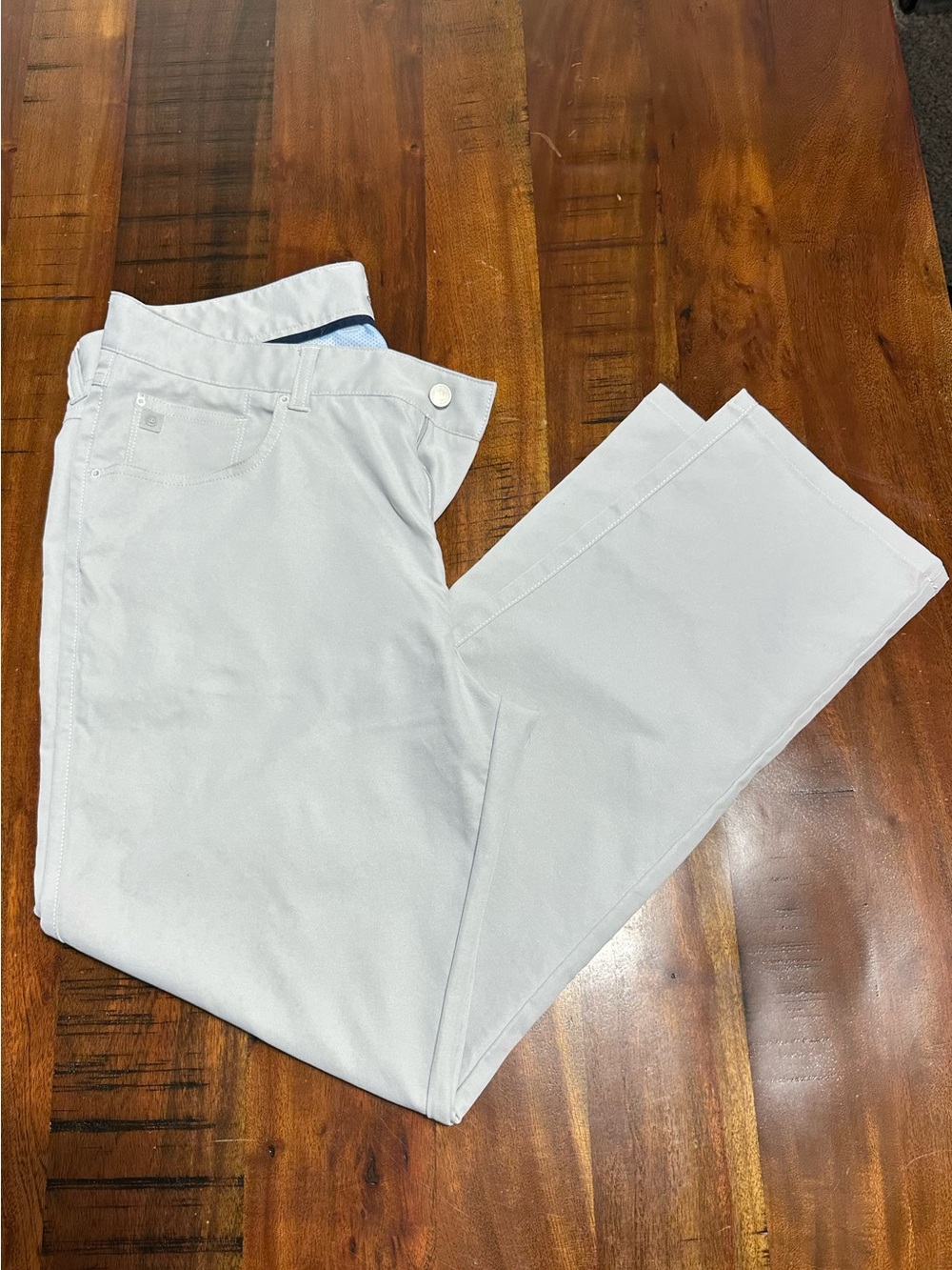 Peter Millar Light Grey Chinos
